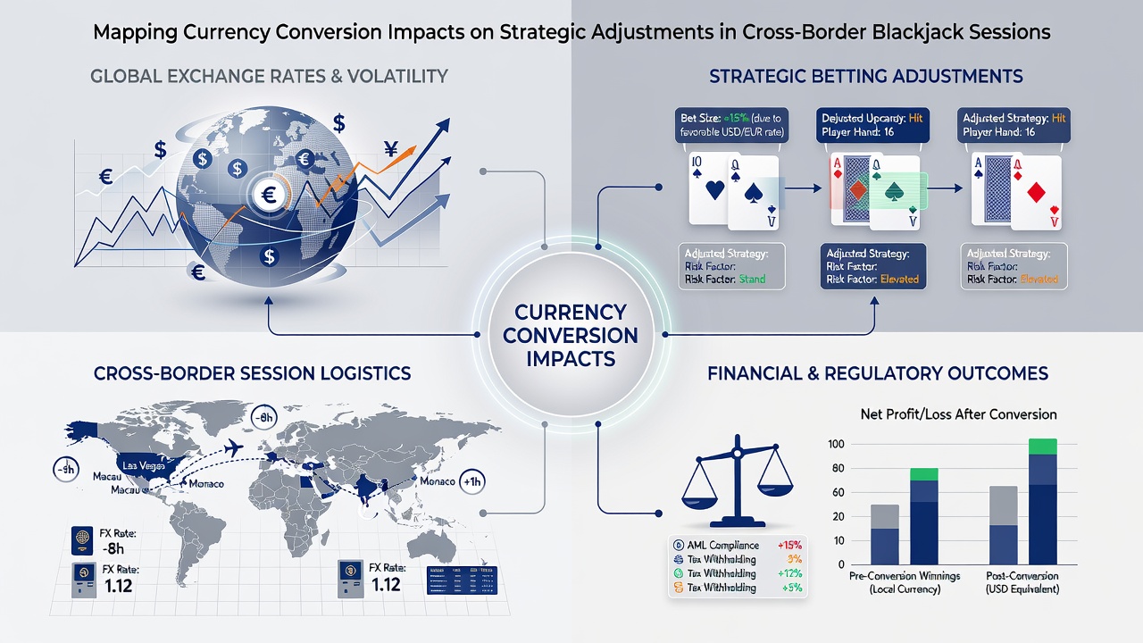 Graph illustrating blackjack bet size adjustments correlated with euro to dollar exchange rate movements over a 30-day period