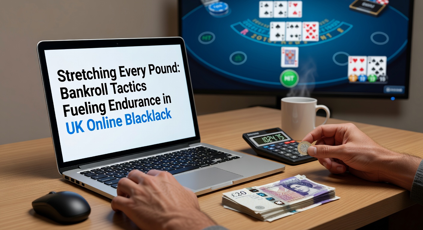 Close-up of a player's screen displaying online blackjack bankroll tracker with graphs showing steady growth over extended sessions, highlighting tactical endurance